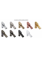 Bugnatese Minimalista álló kádkifolyó 19cm, szálcsiszolt nikkel 19314NS