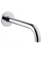 Bugnatese Minimal kádkifolyó 22cm, szálcsiszolt nikkel 19320NS