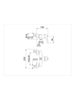 Bugnatese Lem Zuhanycsaptelep test króm színben 1938CR