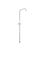 Bugnatese Wellness zuhanyrúd váltóval, matt fekete 19722NE