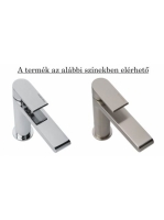 Bugnatese Tetris zuhanyrúd, szálcsiszolt nikkel 19761NS