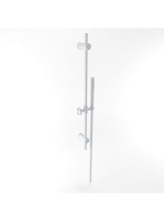 Bugnatese Millenovecinquanta zuhanyrúd szettel, matt fehér 19770BI