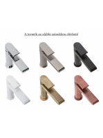 Bugnatese Wellness zuhanytartó gégecsőcsatlakozóval minimalista, matt fehér 19781BI