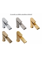 Bugnatese Vintage ívelt fejzuhany 21,5cm, szálcsiszolt nikkel 19846NS