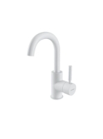 Bugnatese Kobuk mosdócsaptelep leeresztővel, matt fehér 2213BI