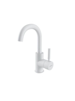 Bugnatese Kobuk mosdócsaptelep leeresztő nélkül, matt fehér 2213SBI