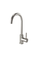 Bugnatese Kobuk magas mosdócsaptelep leeresztővel, rozsdamentes acél hatású 2217NS