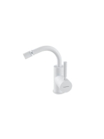 Bugnatese Kobuk bidécsaptelep leeresztővel, matt fehér 2223BI