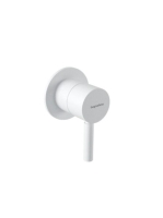 Bugnatese Kobuk falsík alatti zuhanycsaptelep, matt fehér 2230BI