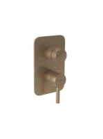 Bugnatese Kobuk falsík alatti zuhanycsaptelep 3 fogyasztóhoz, bronz 2231BR