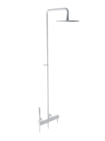 Bugnatese Kobuk zuhanyrendszer, matt fehér 2242CBI