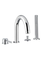 Bugnatese Kobuk 4-lyukú kádcsaptelep, króm 2255CR