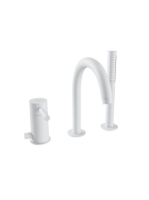 Bugnatese Kobuk 3-lyukú kádcsaptelep, matt fehér 2256BI