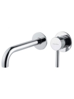 Bugnatese Kobuk falsík alatti 2-lyukas mosdócsaptelep 22 cm-es kifolyóval, fix kötési távolsággal, króm 2265CR