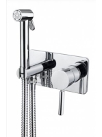 Bugnatese Kobuk falsík alatti bidécsaptelep zuhanyszettel, króm 2266CR