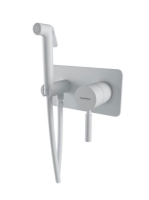 Bugnatese Kobuk falsík alatti bidécsaptelep zuhanyszettel, matt fehér 2266BI