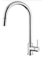 Bugnatese Kobuk mosogatócsaptelep, szálcsiszolt nikkel 2270NS