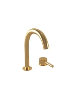 Bugnatese Kobuk 2-lyukú mosdócsaptelep, szálcsiszolt arany 2289OS