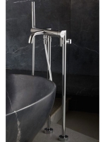 Bugnatese Kobuk szabadonálló kádcsaptelep zuhanyszettel, króm 2290PCR