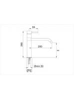Bugnatese Kobuk mosogatócsaptelep, bronz 2382BR