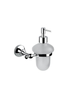 Bugnatese Tradicionális fali szappanadagoló üveg tartállyal, bronz 24804BR