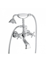 Bugnatese Revival kádcsaptelep zuhanyszettel, arany 400DO