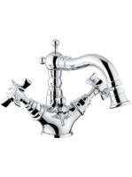 Bugnatese Revival bidé csaptelep leeresztővel, bronz 444BR