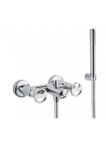 Bugnatese Millenovecinquanta kádcsaptelep zuhanyszettel, króm 4500CR