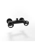 Bugnatese Millenovecinquanta zuhanycsaptelep 3/4"-es csatlakozással, matt fekete 4547NE