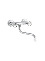 Bugnatese Millenovecinquanta fali mosogatócsaptelep, matt fekete 4552NE