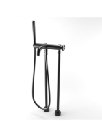 Bugnatese Millenovecinquanta szabadonálló kádcsaptelep kézizuhannyal, matt fekete 4602PNE