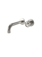 Bugnatese Millenovecinquanta fali mosdócsaptelep 19 cm-es kifolyóval, szálcsiszolt nikkel 4645NS