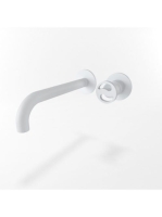 Bugnatese Millenovecinquanta fali mosdócsaptelep 22 cm-es kifolyóval, click-clack leeresztővel, matt fehér 4646SCBI