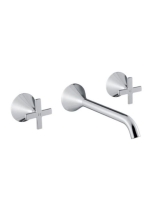 Bugnatese Orion fali mosdócsaptelep 26 cm-es kifolyóval, click-clack leeresztővel, matt fehér 5569SCBI