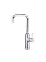 Bugnatese Orion mosdócsaptelep leeresztővel, matt fekete 5613NE