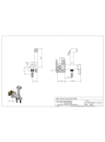 Bugnatese Orion fali bidé zuhany gégecsővel, matt fekete 5693NE