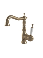 Bugnatese Oxford mosdócsaptelep leeresztő nélkül, bronz 6313SBR