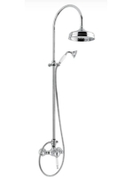 Bugnatese Oxford termosztátos zuhanyrendszer, króm 6337CCR