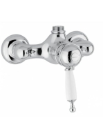 Bugnatese Oxford termosztátos zuhanycsaptelep 3/4-es csatlakozással, króm 6337CR