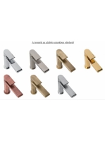 Bugnatese Oxford fali mosogató csaptelep, króm/arany 6340CRDO