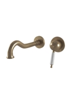 Bugnatese Oxford falsík alatti mosdócsaptelep 19 cm-es kifolyóval, bronz 6345BR