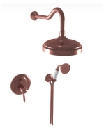 Bugnatese Oxford falon belüli termosztátos zuhanyrendszer, rame 6364RA