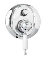 Bugnatese Oxford falsík alatti termosztátos zuhanycsaptelep, króm 6378CR