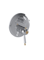 Bugnatese Oxford falsík alatti termosztátos zuhanycsaptelep, króm/arany 6378CRDO