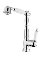 Bugnatese Oxford kihúzhatófejes mosogató csaptelep, bronz 6388BR