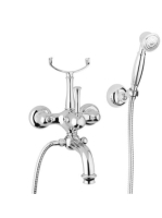 Bugnatese Denver kádcsaptelep zuhanyszettel, bronz 6402BR