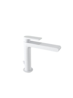 Bugnatese Simple mosdócsaptelep leeresztővel, matt fehér 6613BI
