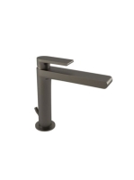 Bugnatese Simple mosdócsaptelep click-clack leeresztővel, grafit fekete 6613SCGF