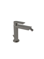 Bugnatese Simple bidé csaptelep leeresztővel, rozsdamentes acél hatású 6623NS