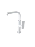 Bugnatese Simple bidé csaptelep leeresztővel, matt fehér 6625BI